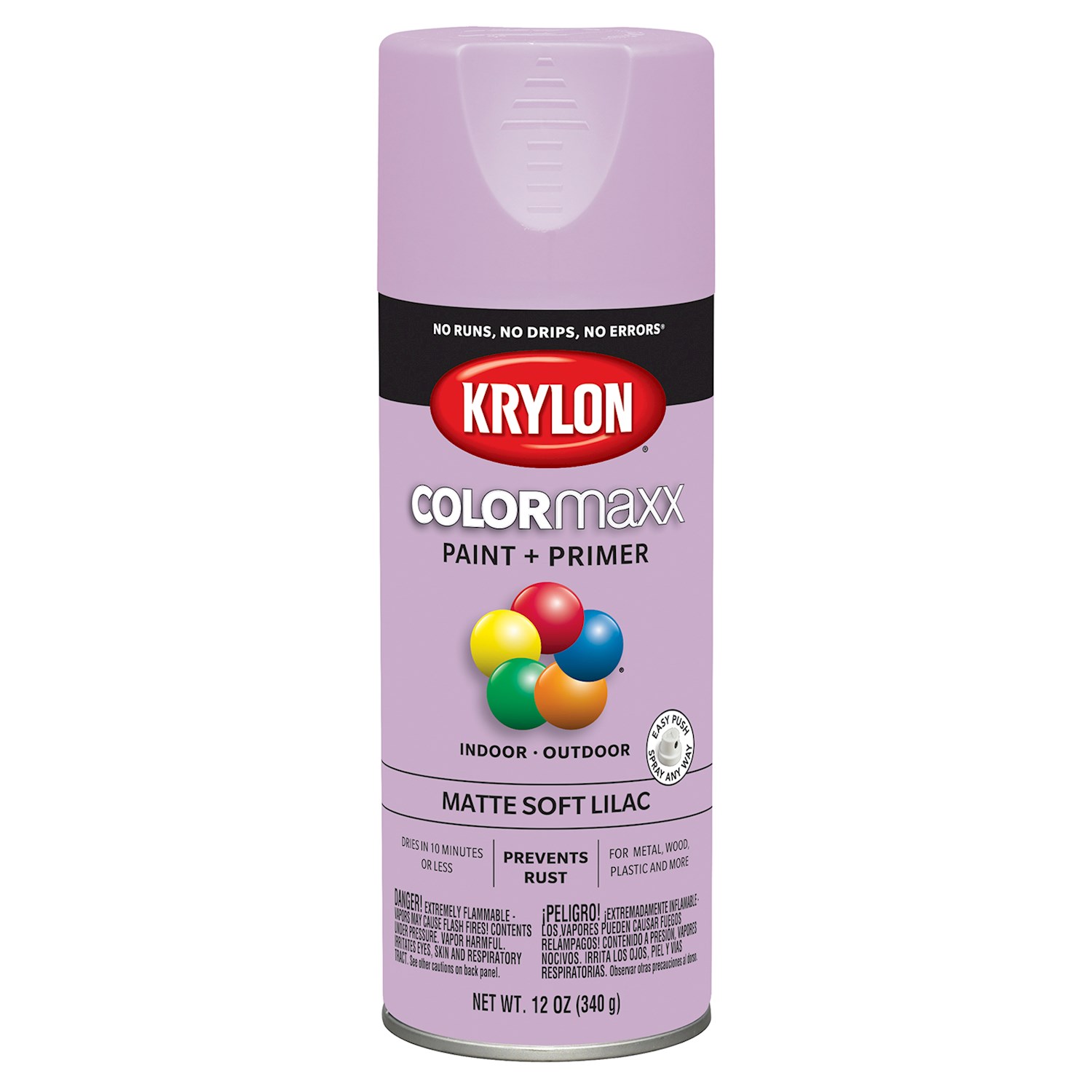 COLORMAXX MATTE SOFT LILAC 12OZ