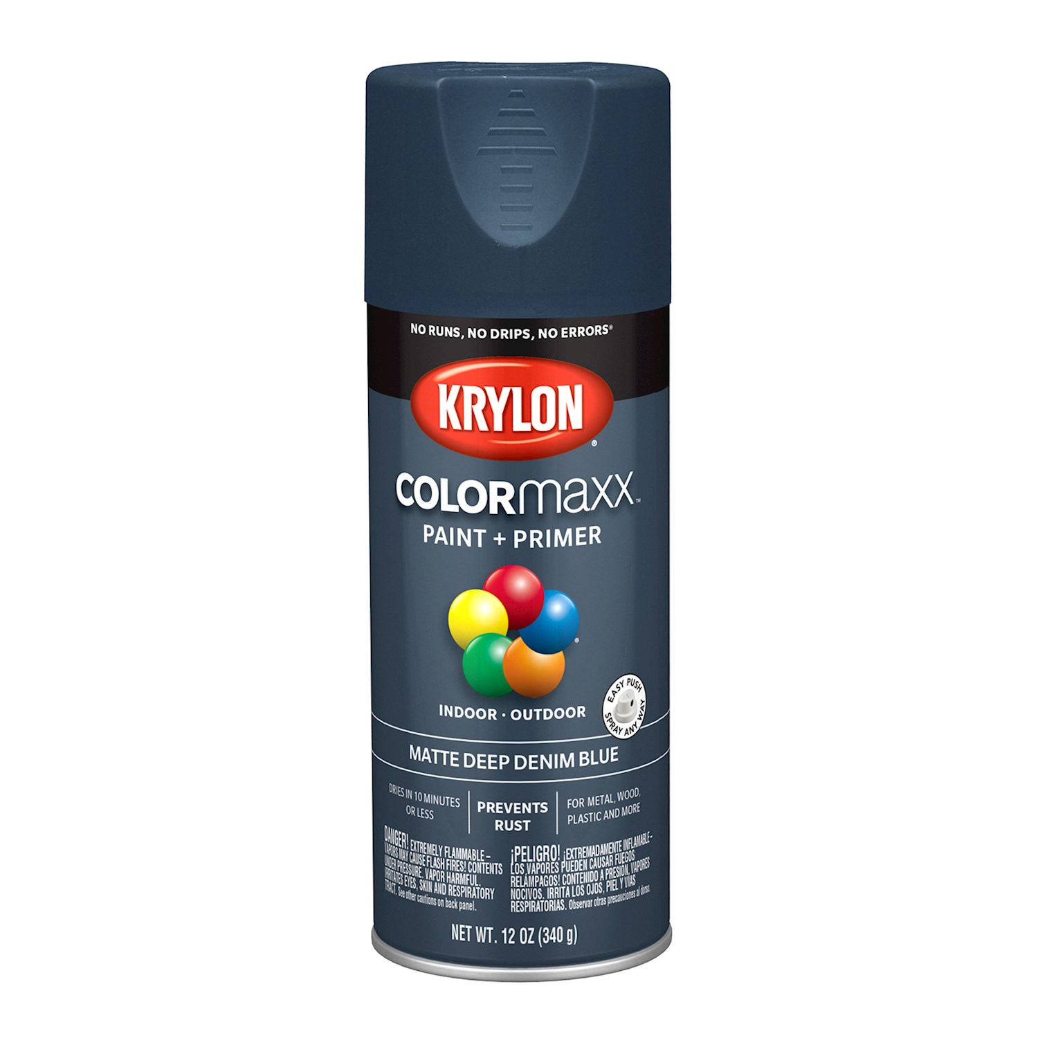 COLORMAXX MATTE DENIM BLUE 12OZ