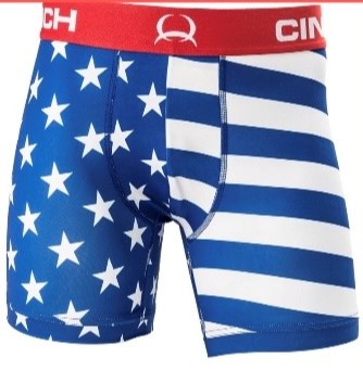 CINCH SM 28-30  FLAG BOXERS