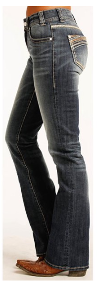 JR 27X36  MID RISE BOOT CUT JEAN