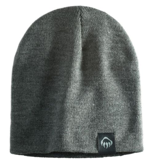 OS KNIT BEANIE CHARCOAL HEATHER