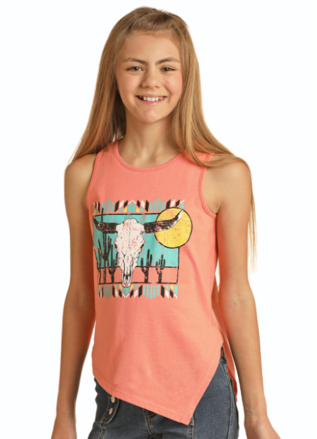 GIRLS CORAL XS STEER HEAD  TANK