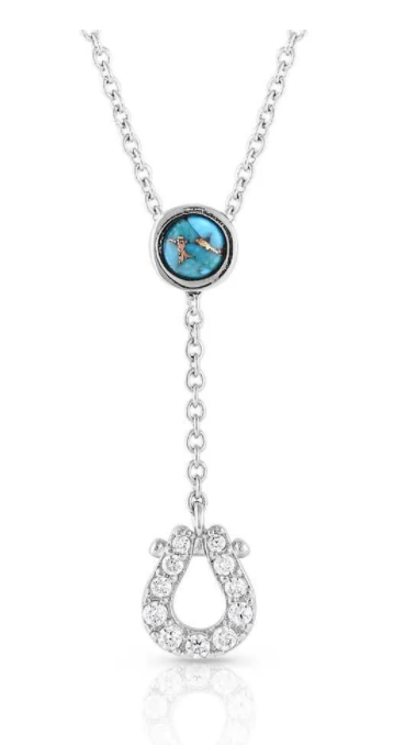 NC-INFINITE LUCK TURQUOISE PENDA