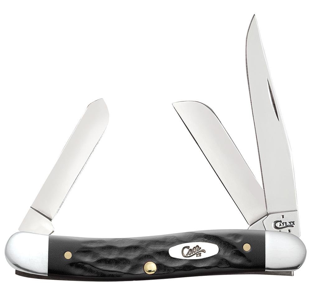 W.R Case Rough  Black  Jig Stockman knife  (6318 SS)