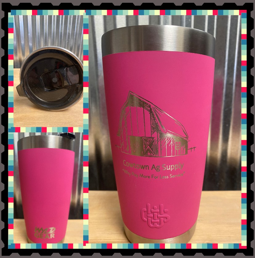 WYLD TUMBLER 20OZ PINK